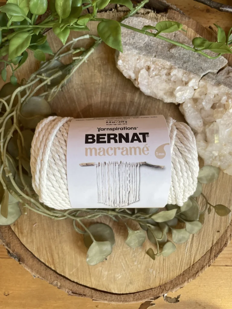 Bernat Macrame Yarn - Premium Cord Collection for Modern Fiber Arts