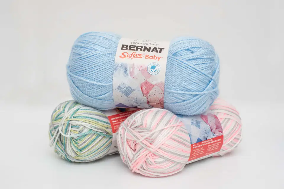Bernat Softee Baby Yarn gentle soft baby knitting yarn