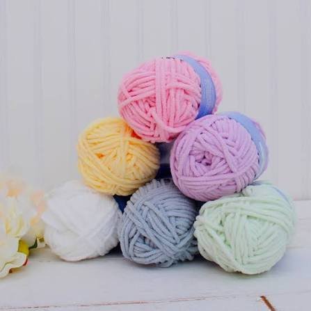 Soft Chenille Texture Yarn