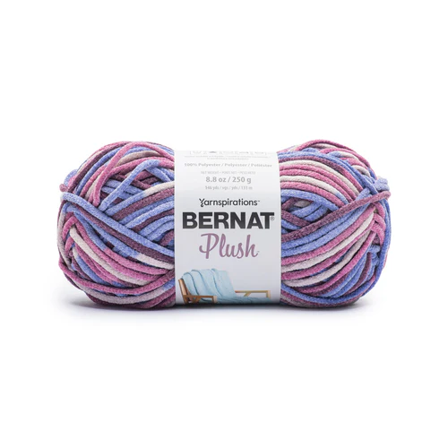 Bernat Plush Yarn in Solid Colors