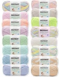 Bernat Baby Cotton Solid Colors