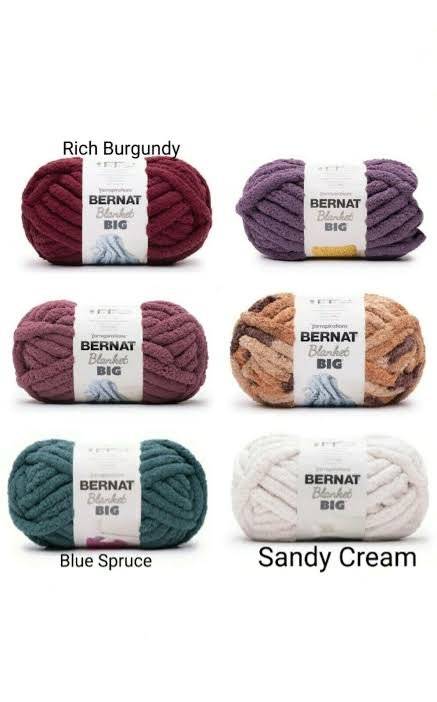 Bernat Blanket Big Yarn 7 Weight