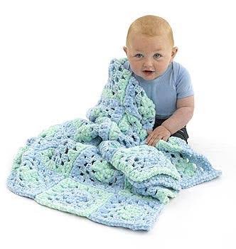Bernat Baby Blanket Yarn - Ombré Collection
